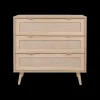 Commode EIVISSA 3L Sonoma Eik/Riet