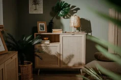 Commode EIVISSA Sonoma Eik/Riet