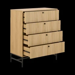 Commode FIEBE 4L Decor Eik B81