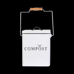 Compostemmer COMPOST 5l RH Met. Wit/Zwart