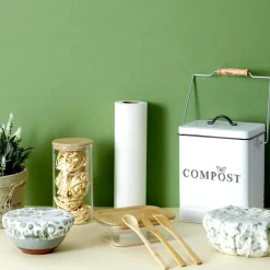 Compostemmer COMPOST 5l RH Met. Wit/Zwart