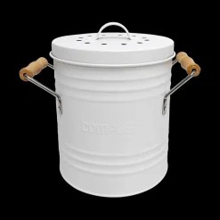 Compostemmer COMPOST Rond Met. Wit