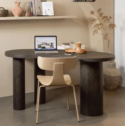 Console ESTRELLA Organisch 150x70 Donkerbruin