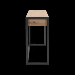 Console ROCKY artisan eik/antraciet