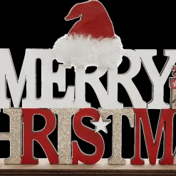 Decowood MERRY CHRISTMAS met Muts Rood