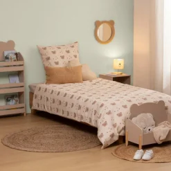 Dekbedovertrek BILLIE BEAR 140 Bruin