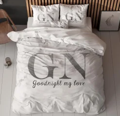 Dekbedovertrek GOODNIGHT 240 Zilver