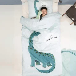 Dekbedovertrek I'M A DINO SNORE 140x220