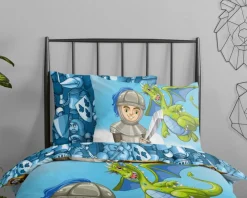 Dekbedovertrek KNIGHT Multi 140x220