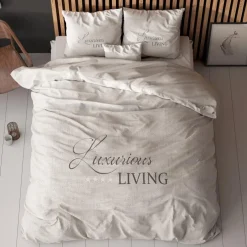 Dekbedovertrek LUXURIOUS LIVING 240 Zand