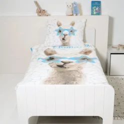 Dekbedovertrek NO DRAMA LLAMA 140x220