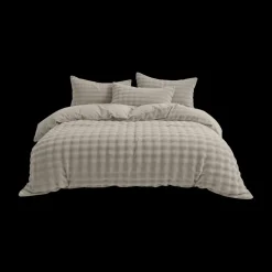 Dekbedovertrek POMPOM 240 Beige