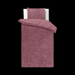 Dekbedovertrek RIBBE 140 Oud-Roze