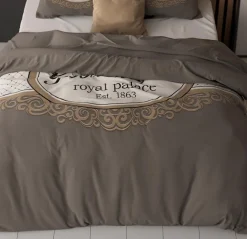 Dekbedovertrek ROYAL PALACE 240 Taupe