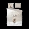 Dekbedovertrek SNOWYDEER 240x220 Flanel Zand