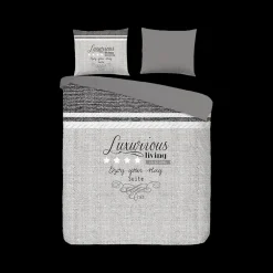 Dekbedovertrek SUITE 200 Grijs