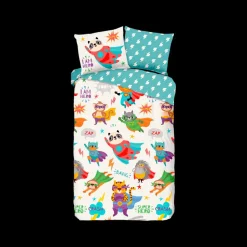 Dekbedovertrek SUPERHERO Multi 140x220