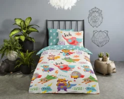 Dekbedovertrek SUPERHERO Multi 140x220