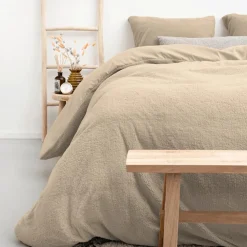 Dekbedovertrek TEDDY 200 Taupe
