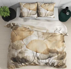Dekbedovertrek WATER FLOW 200 Zand