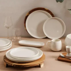 Dessertbord NOURA Ø21 Wit