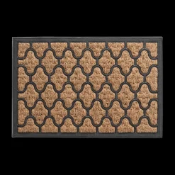 Deurmat ERWA Rechthoek 60x40 Kokos/Rubber
