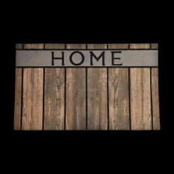 Deurmat HOME Rubber Houtlook