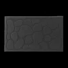 Deurmat STONES 75 PVC Grijs