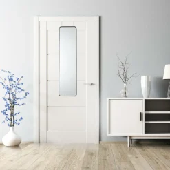 Deurspiegel IFRIAM RH Afgerond Zwart