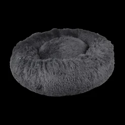 Dierenkussen WOEZEL Rnd M Dk.Grijs