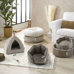 Dierenmand DONUT Velours Beige