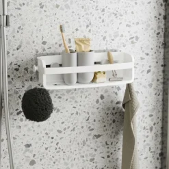 Doucherek FLEX GEL-LOCK Wit