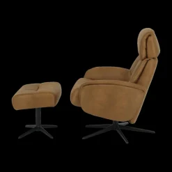 Draaifauteuil AGOSTINO Cognac