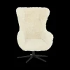 Draaifauteuil SEBASTIAN Doodle Cream