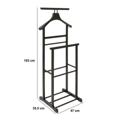 Dressboy OVALET Hout Zwart