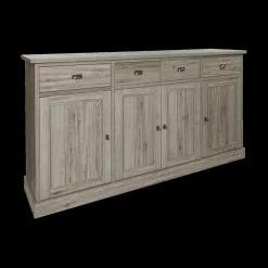 Dressoir COTTON Kristal Eik Licht Bruin