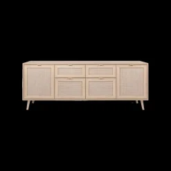 Dressoir EIVISSA Sonoma Eik/Riet B180
