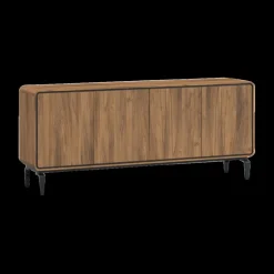 Dressoir NESTOR Walnoot/Zwart B215