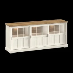 Dressoir TOLUCA Lariks/Old Teak met Glas B209