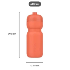 Drinkfles SQUEEZE 600ml Frost Blue