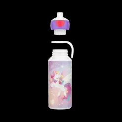 Drinkfles UNICORN GLOW Pop-up 400ml Roze