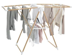 Droogrek BARKARS Houtlook/Wit