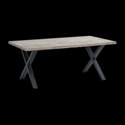 Eetkamer VIENNA: Dressoir + Glaskast B238 + Tafel 190x95 + 4x Stoel DIEGO Bruin