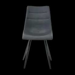 Eetstoel LORRY PU Zwart