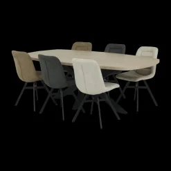 Eettafel AMATO Misty Oak 220x120