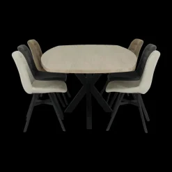 Eettafel AMATO Misty Oak 220x120