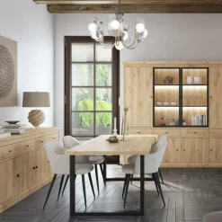 Eettafel CASTELLO Lichte Eik 180x98