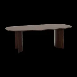 Eettafel CHANDRA 230x120 Mango Donkerbruin