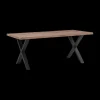 Eettafel DELPHINE Rechthoekig 190x95 X-Poot