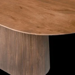 Eettafel DOMINGO Mango Lichtbruin 200x100